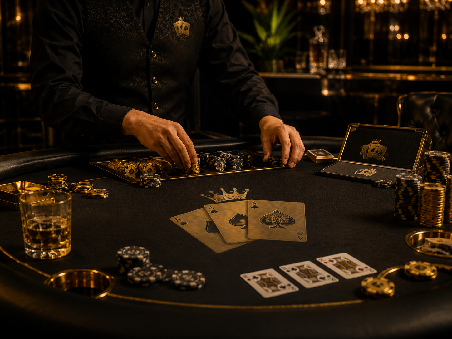 Luxury poker event contact