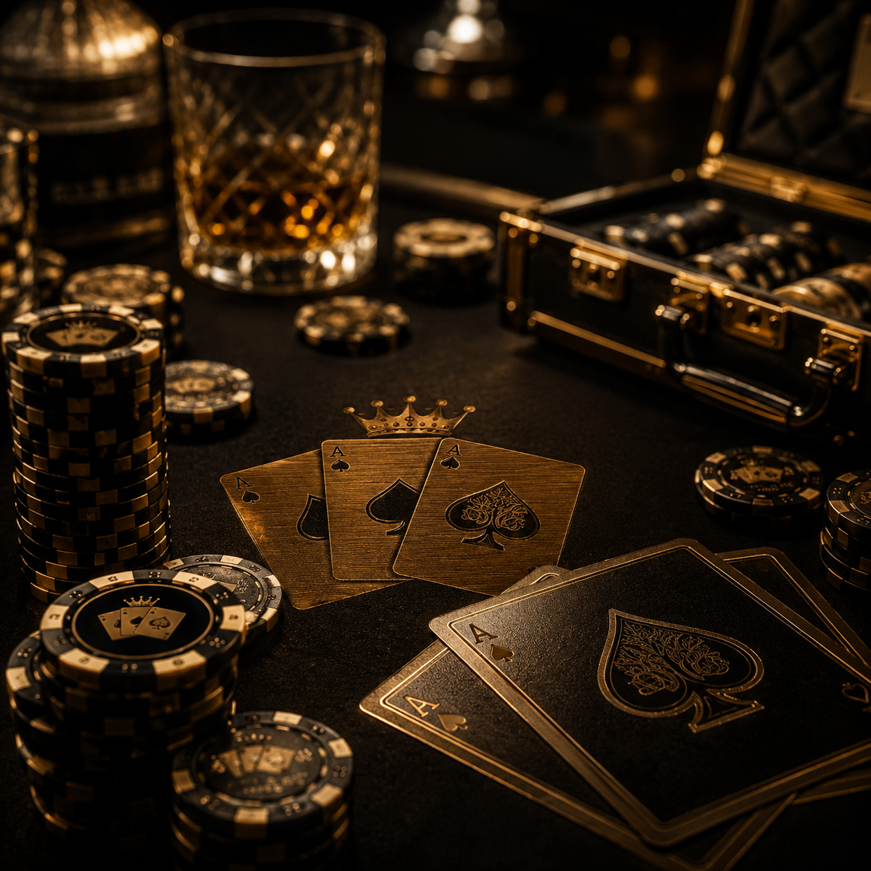 Square poker detail