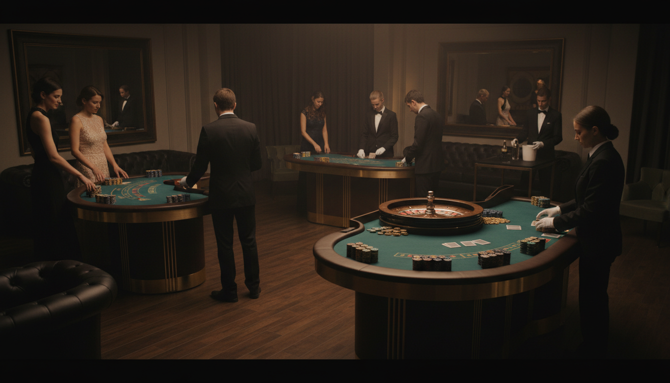 Premium private poker room